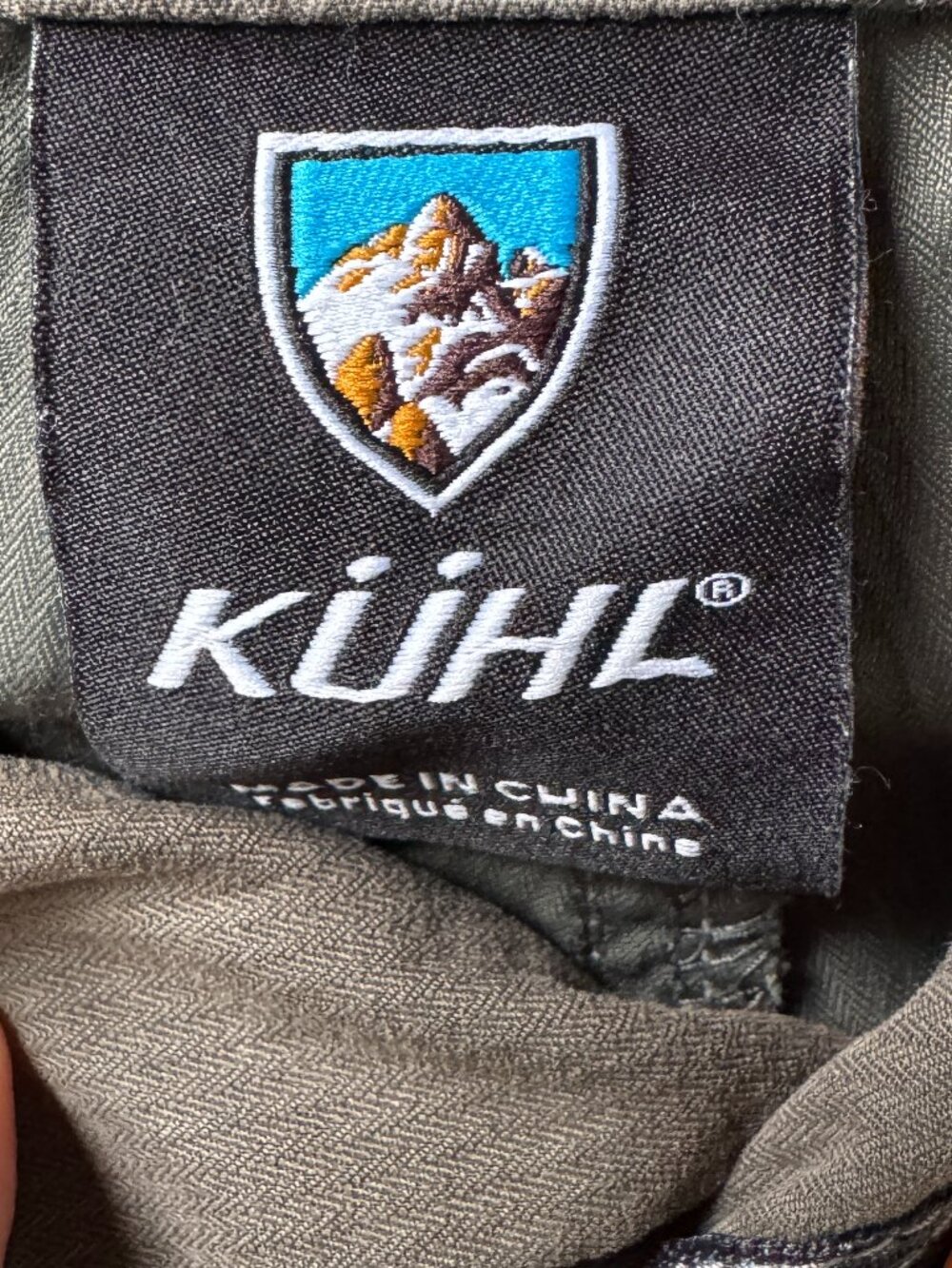 Kuhl Olive/Gray Quick Dry Hiking Pants in Women's 12 - Picture 3 of 14